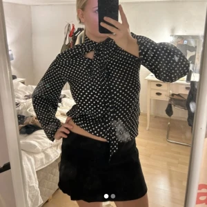 Prickig zara blus - Fin blus från zara, passar både till vardag och finare tillfällen!