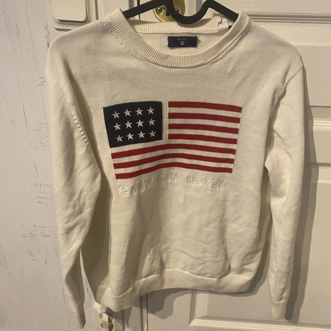 Stickad gant tröja  - 91