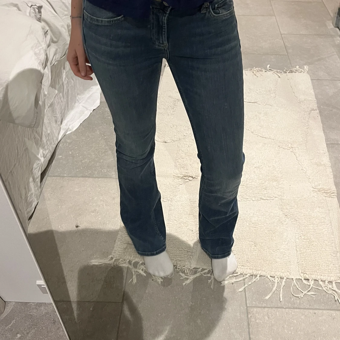 Lågmidjade jeans - 90