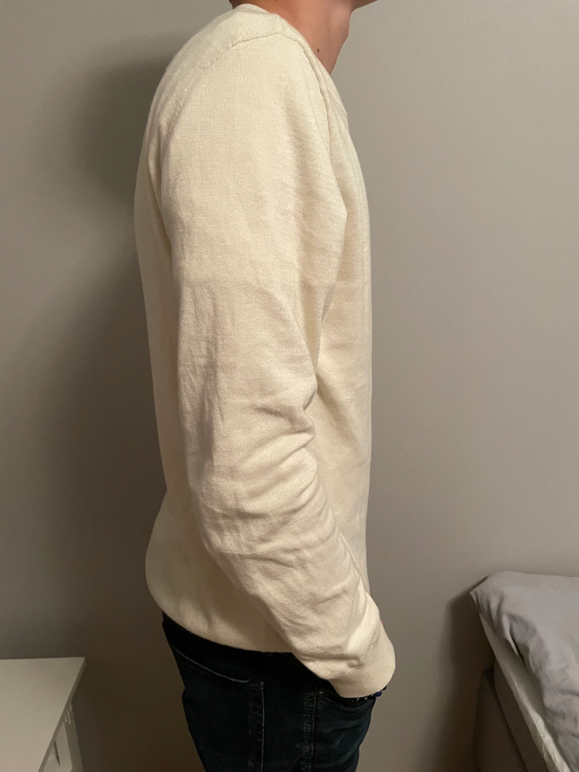 Tunn vit tröja från H&M - 90