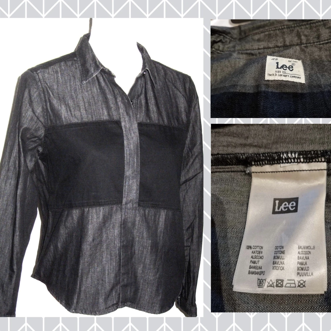 Lee vintage skjorta / Som Ny!!! Stl XS 