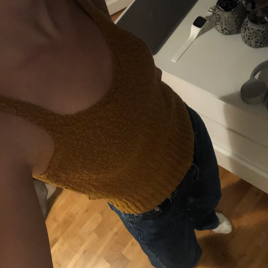 Virkat linne från Lindex