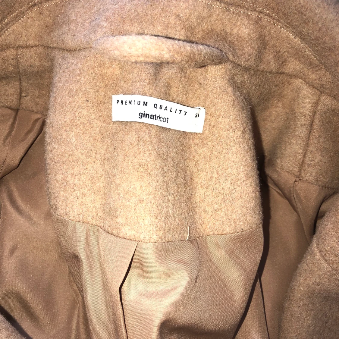 Gina tricot beige kappa  premium collection  - 91