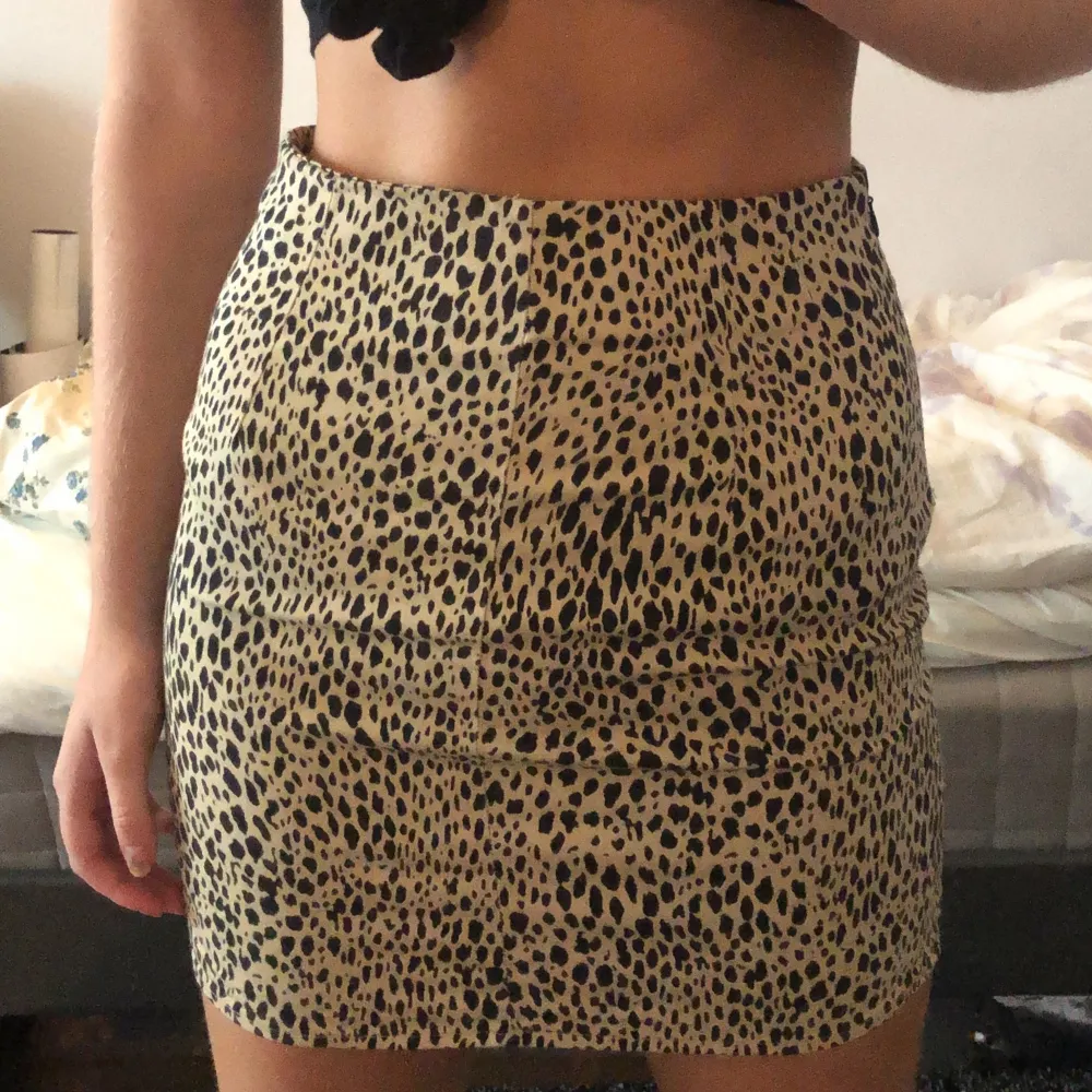 Så fin cheetah-mönstrad kjol från Brandy Melville. Fraktar eller möts upp i Stockholm City. Kjolar.