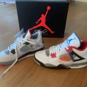  - Sprillans nya air Jordan 4 retro. var bland de första med att köpa. Riktigt coola men jag har för många skor :((Kontakta för fler bilder! Pris inte klart diskuterats, prova gärna lägga eget