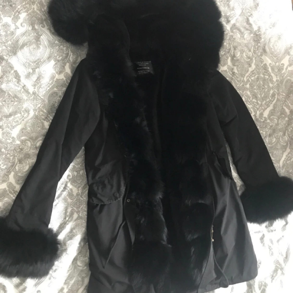 Fatima parka vinterjacka ÄKTA PÄLS - 90