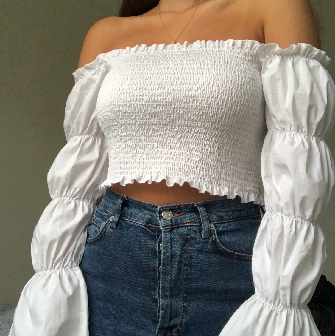 Off shoulder topp
