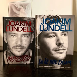 Joakim Lundells böcker  - Joakim Lundells böcker🖤 båda för 100kr+frakt 