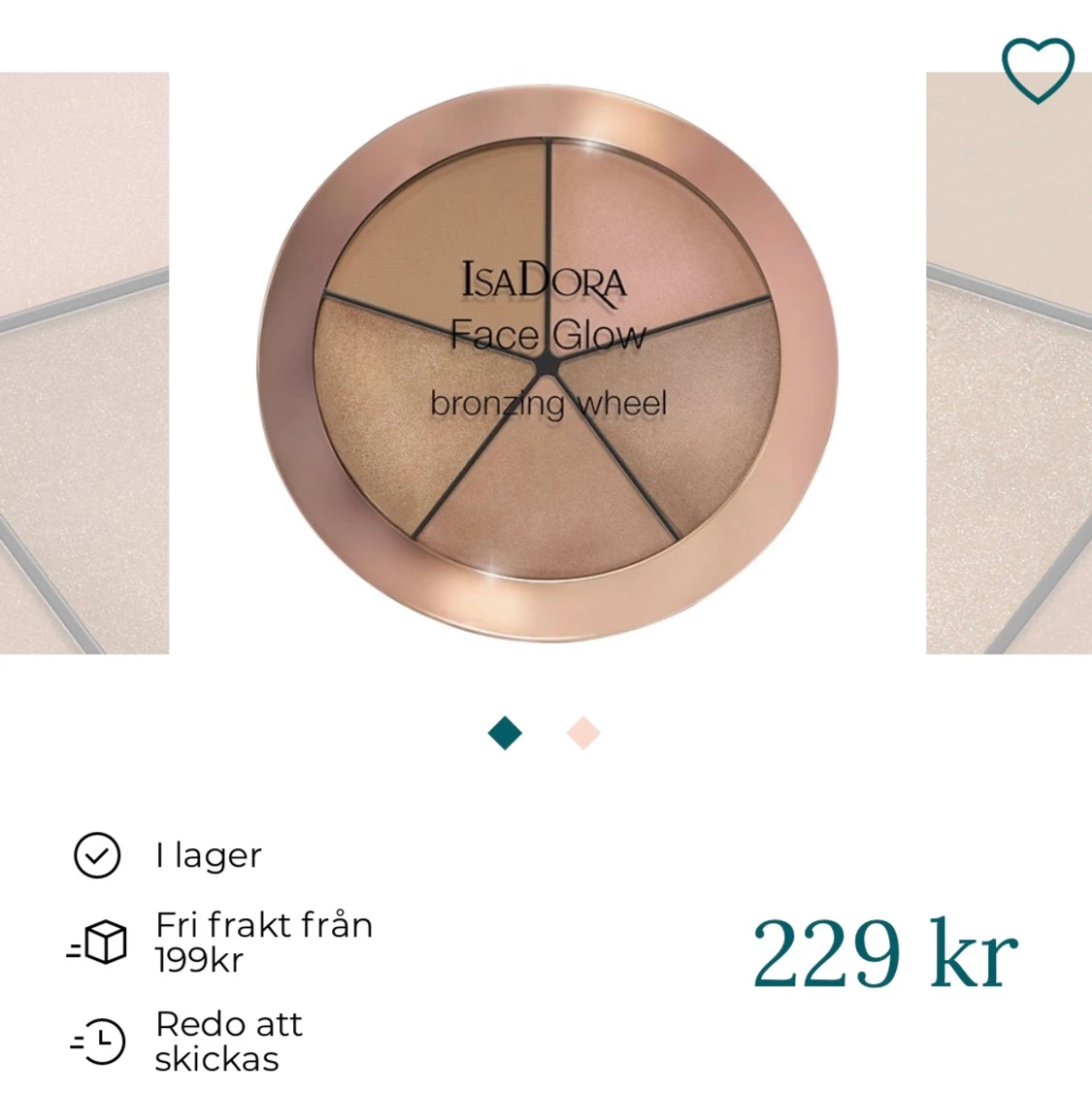 Ny Isadora Face Glow 100 inkl frakt - 90