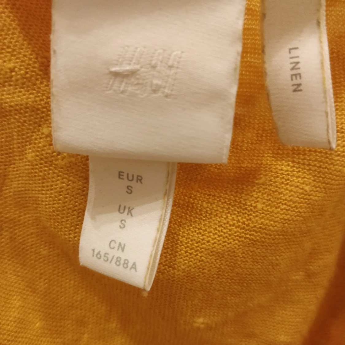 Gul linne t shirt - 91