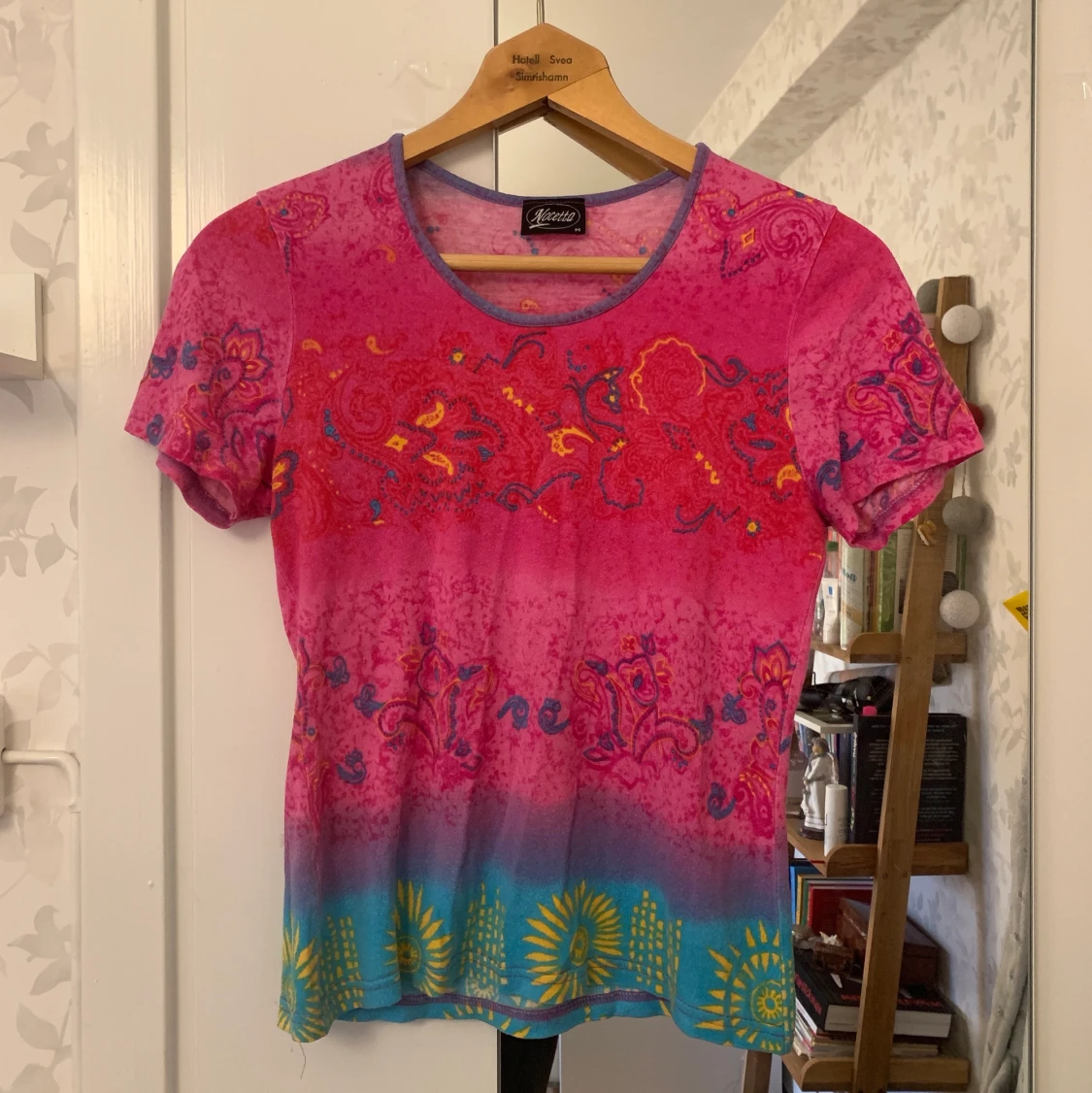 färgglad t-shirt - 90