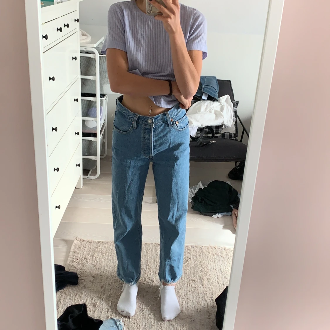 Levis ribcage jeans strl 26 - 90