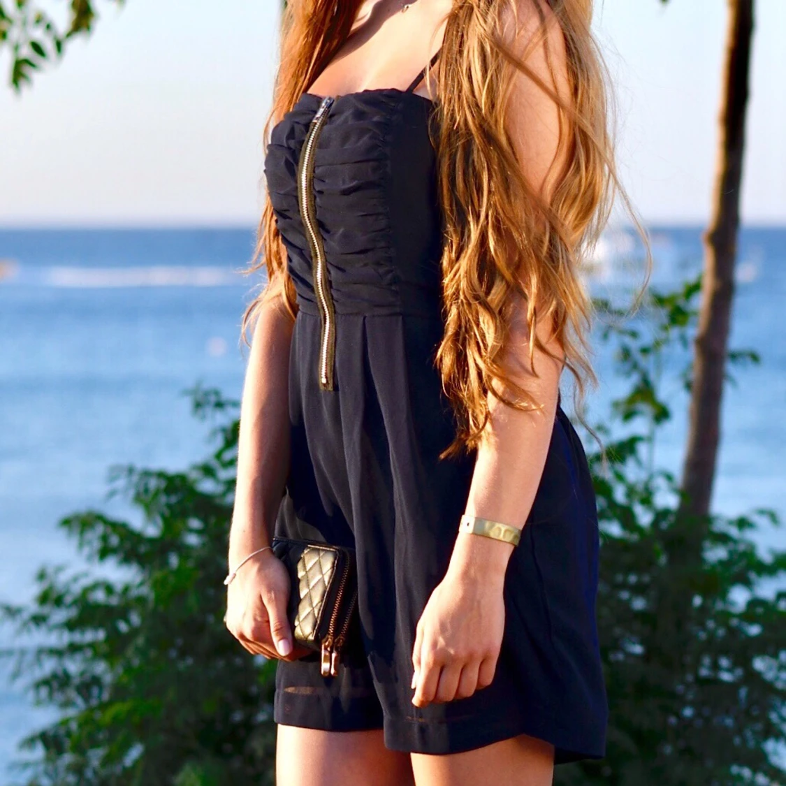 Mörkblå klänning - 90