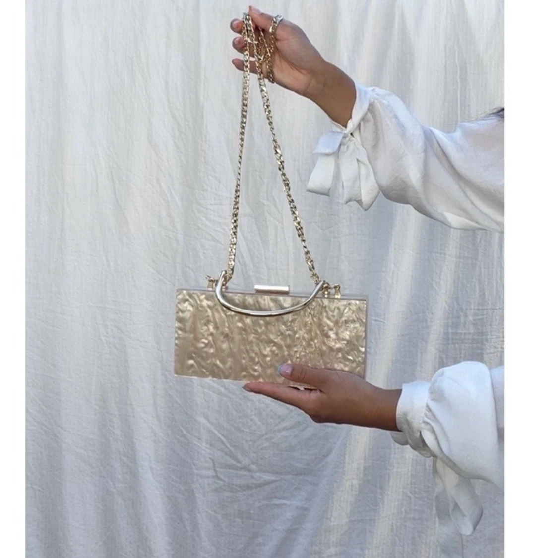 Pärlemor handväska 