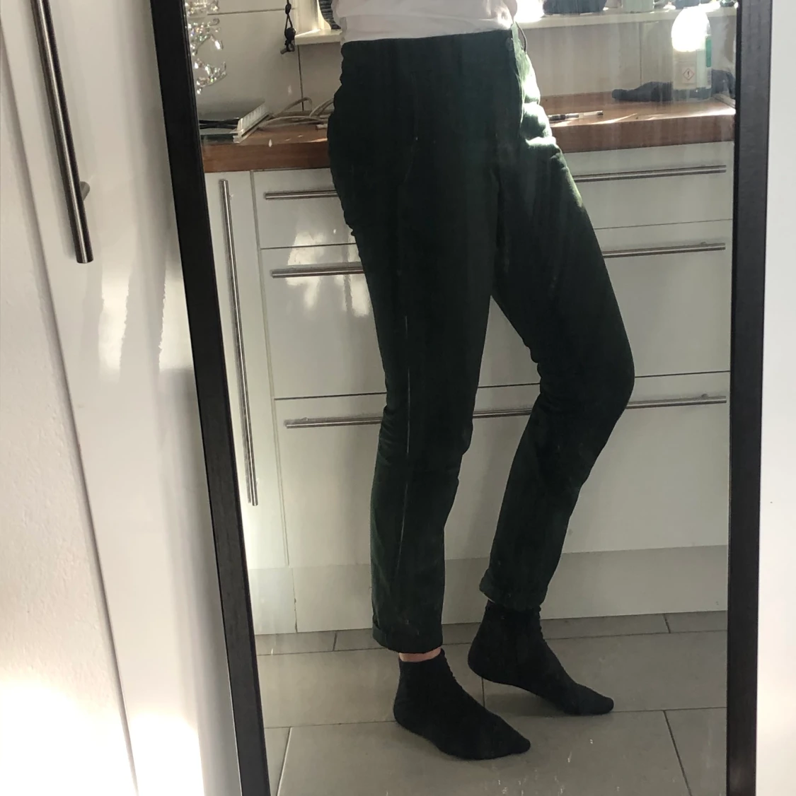 Gröna weekday chinos i stl 30 - 90