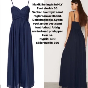  - Maxiklänning från Nelly i storlek 36 Aldrig använd Nypris: 699