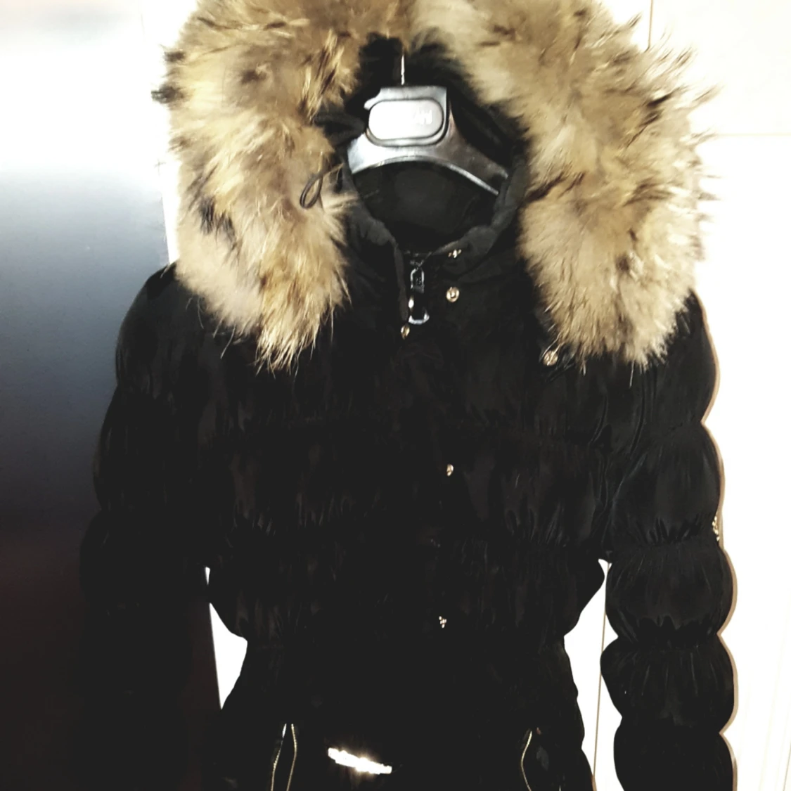 Vinterjacka äkta päls