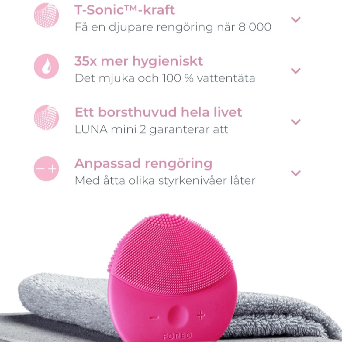Foreo som ny - 90