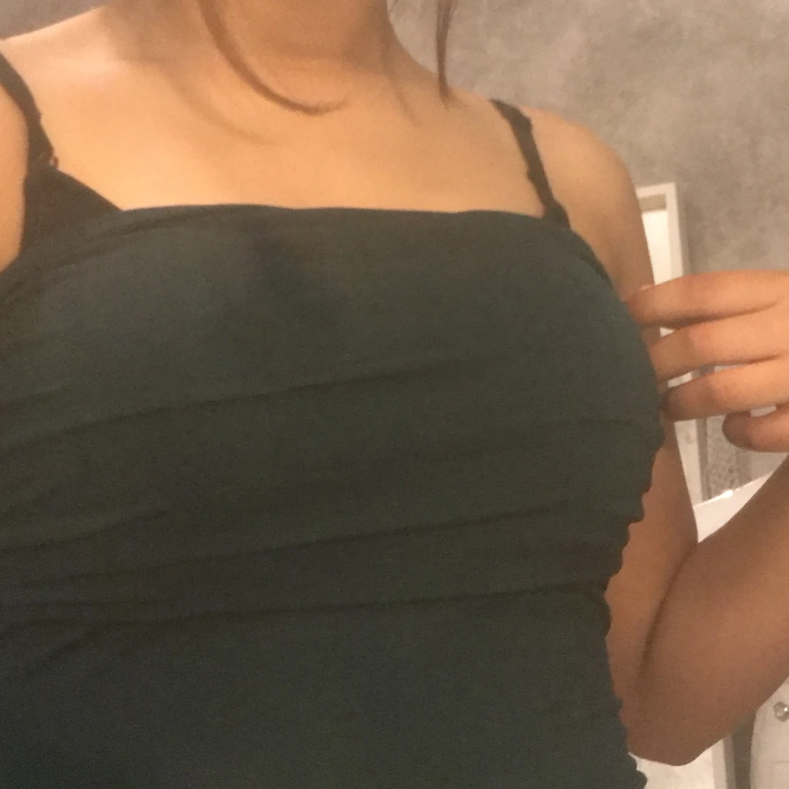 grön klänning - 90