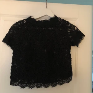 Spetstopp från Zara - Spetstopp från Zara. Storlek S men passar även XS. Fint skick! Frakt tillkommer (+63 kr, spårbart) 🖤 