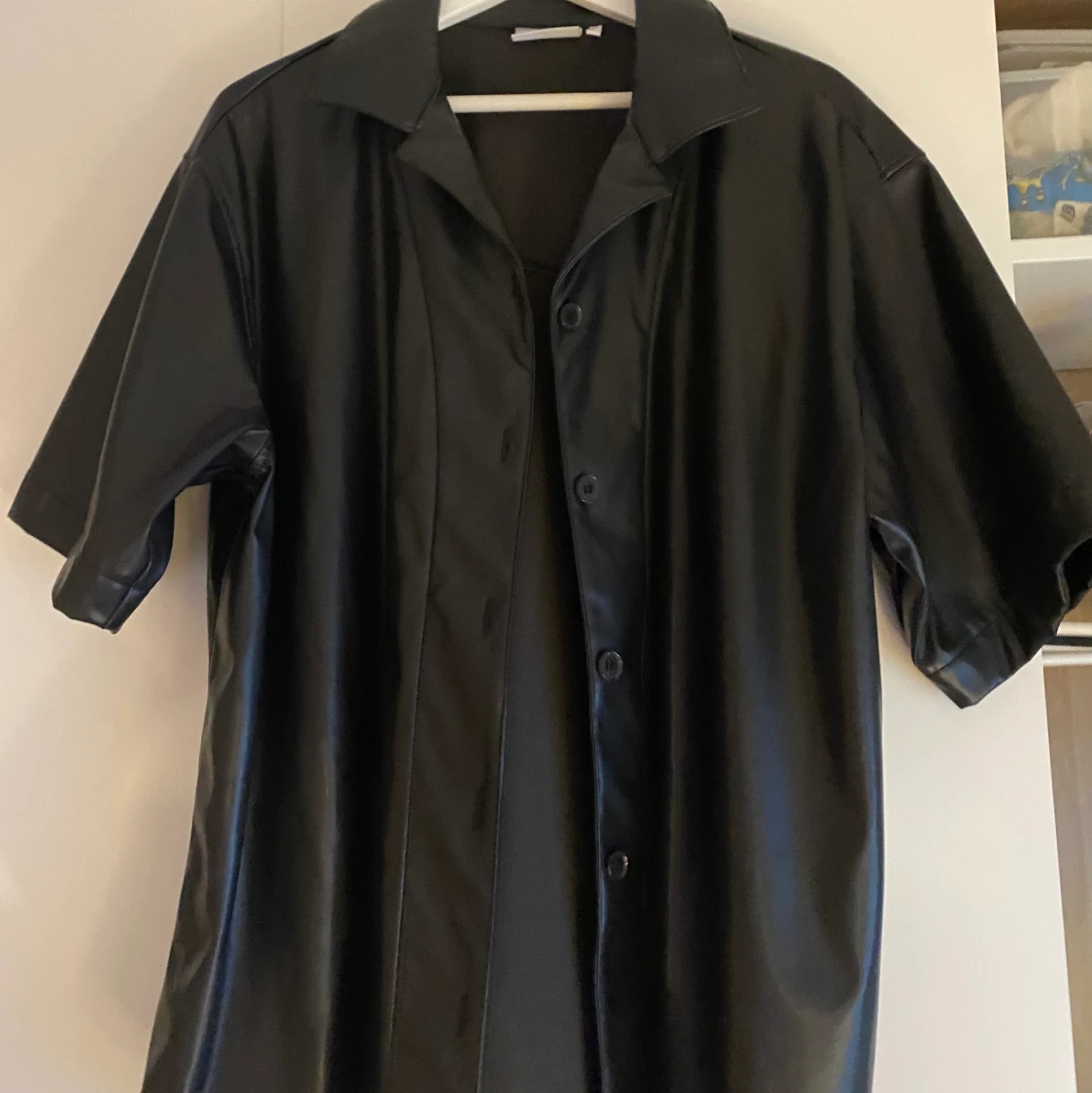 Läder skjorta  - 90