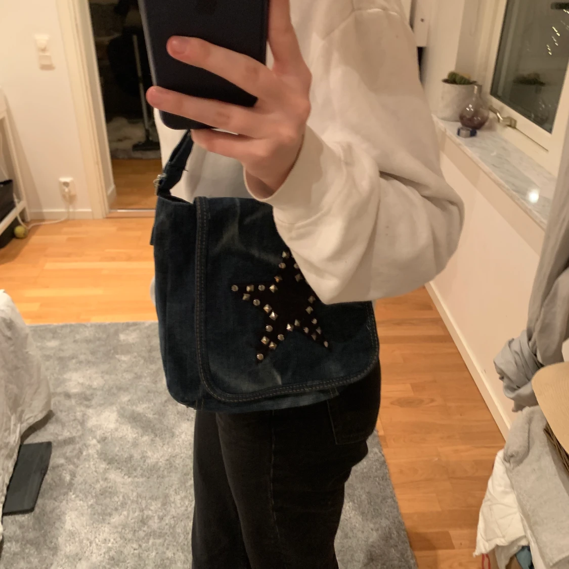 väska men stjärna  - 90