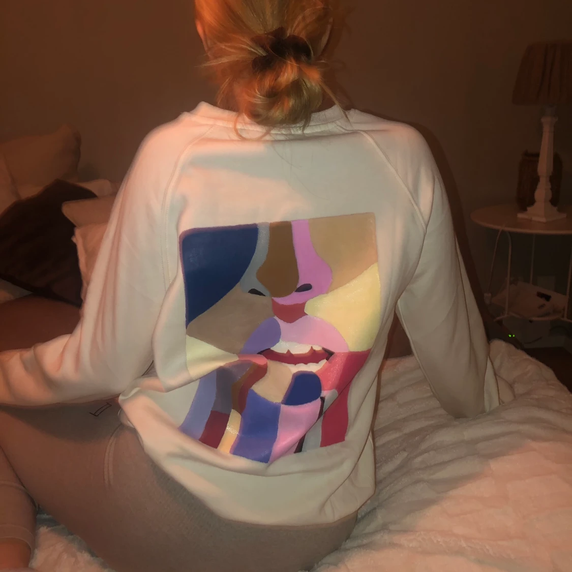 Målad Sweatshirt