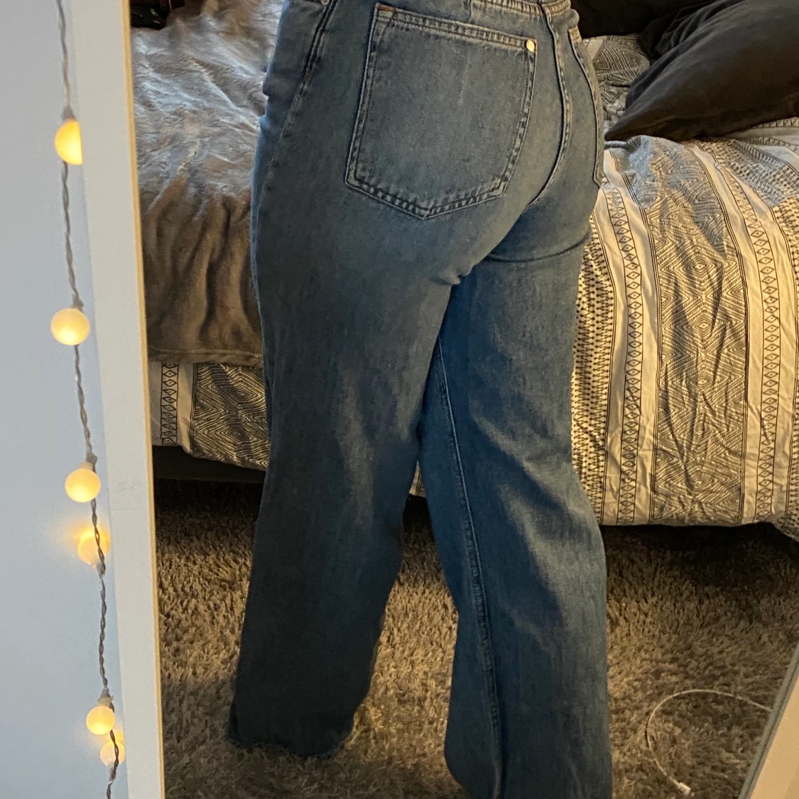 High waist byxor  - 44