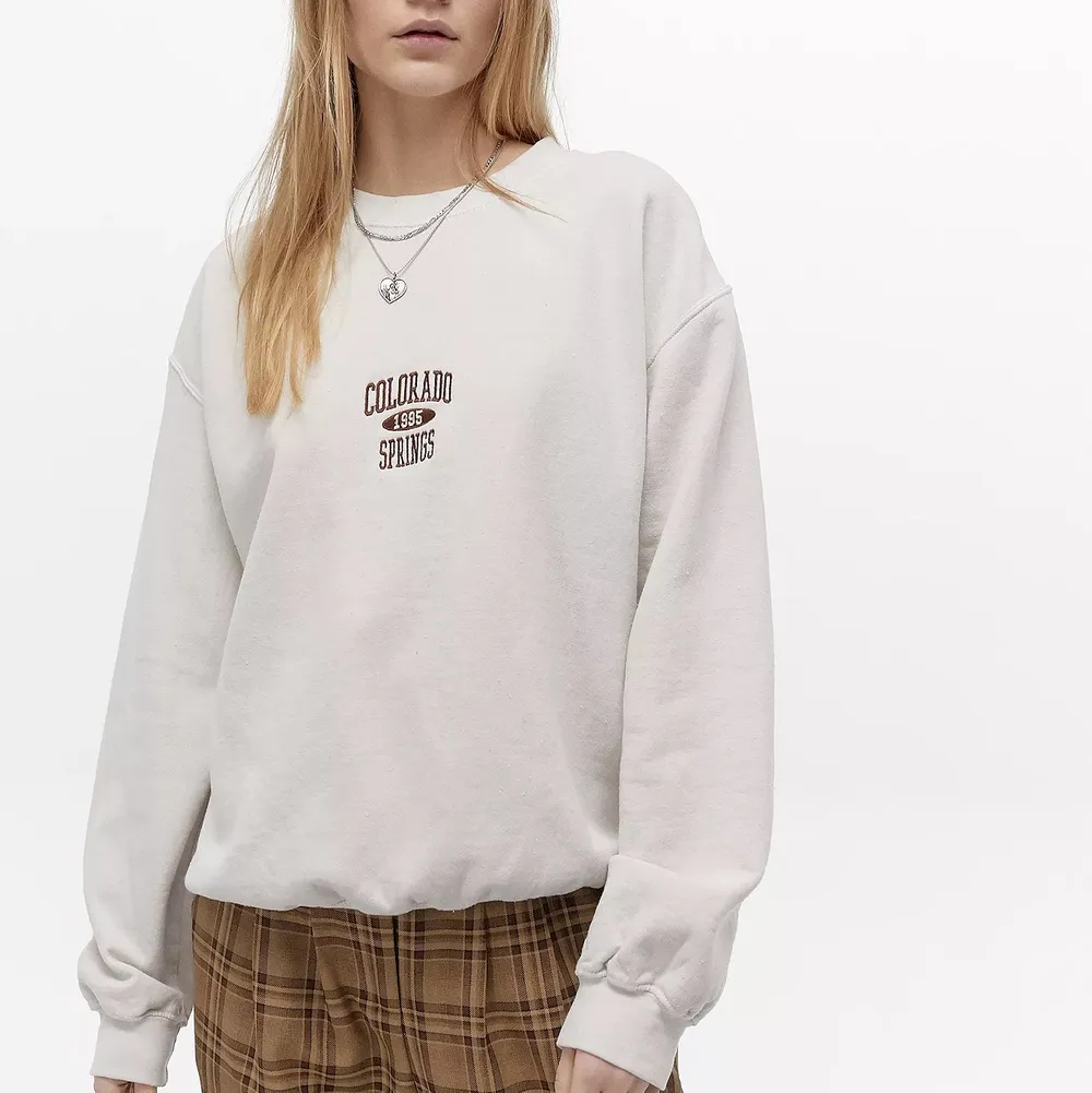 Säljer denna fina sweatshirt från Urban outfitters, köptes för 550kr! Buda i kommentarerna💞⚡️Kom privat för fler bilder💞. Tröjor & Koftor.