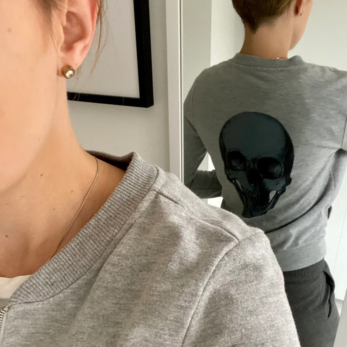 Tröja med döskalle - 90