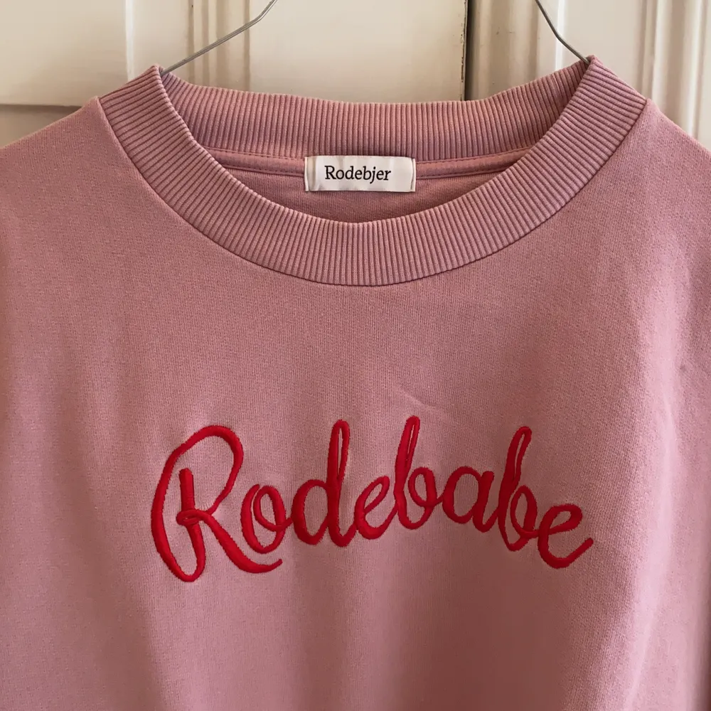 Rosa tröja från Rodebjer. Storlek S. Väldigt fint skick. . Hoodies.