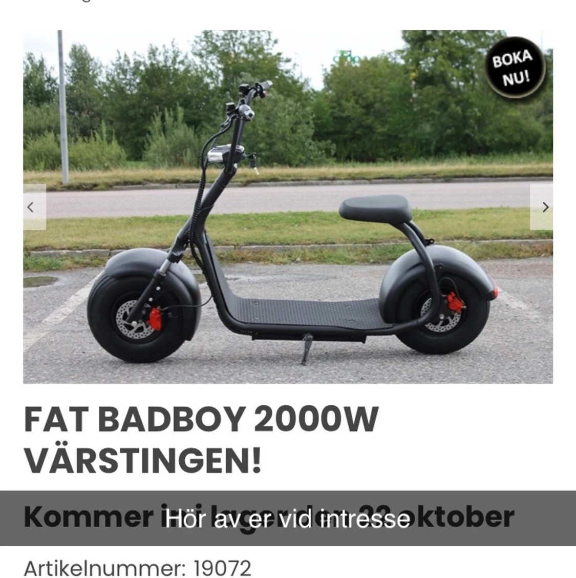 Fatboy scooter - 90