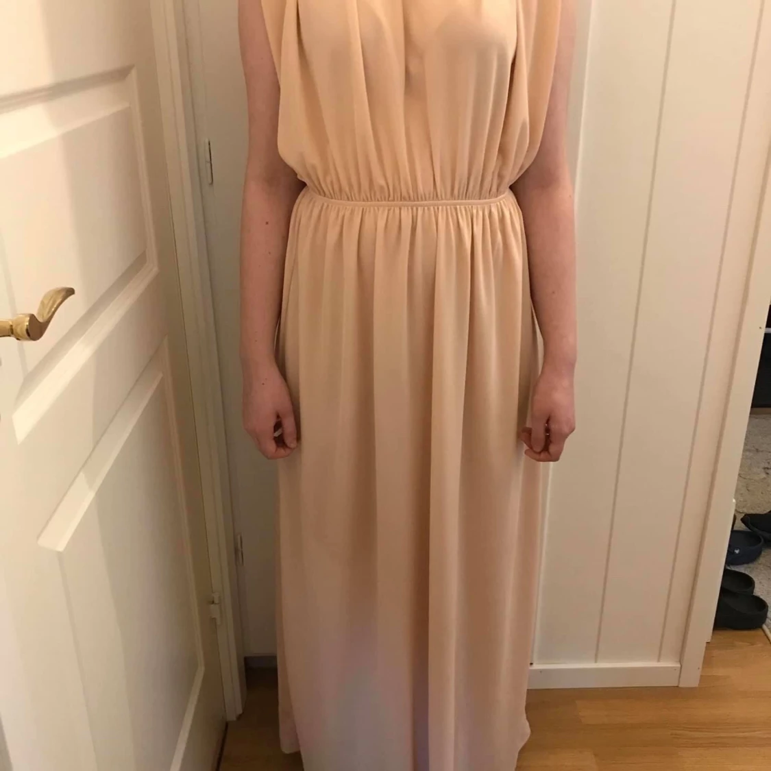 Långklänning Peach