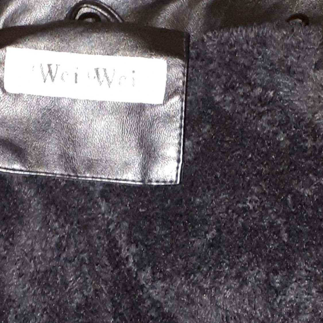 Läder jacka i storlek M - 91