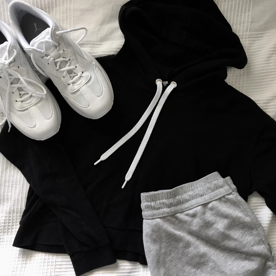 Croppad hopdie svart