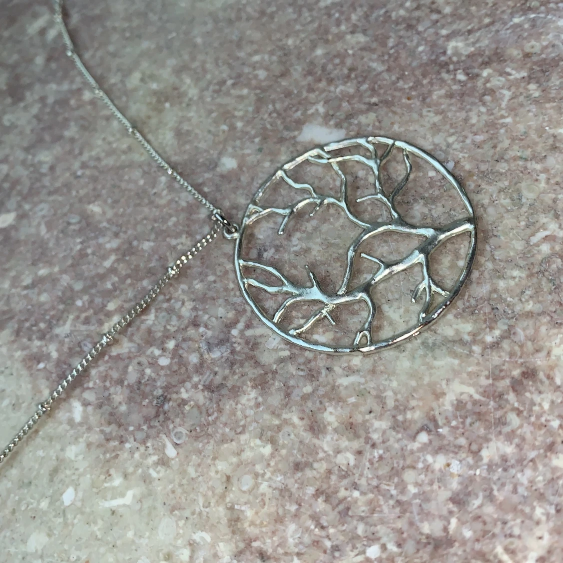 Halsband. Äkta silver✨ - 90