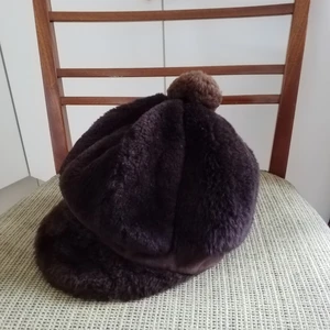  - Superfin vintage-pälsmössa, ganska liten storlek