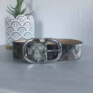  - Bälte med snakeprint från topshop. Använd ett fåtal gånger.  Betalas med swish, köparen står för frakt. 