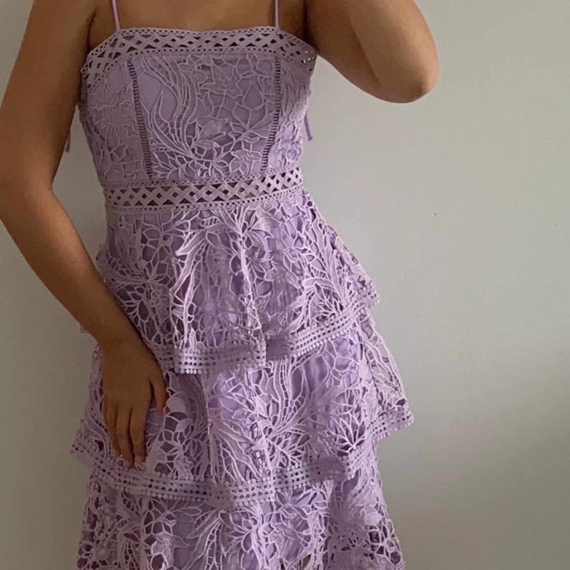  Pastell lila klänning  - 90