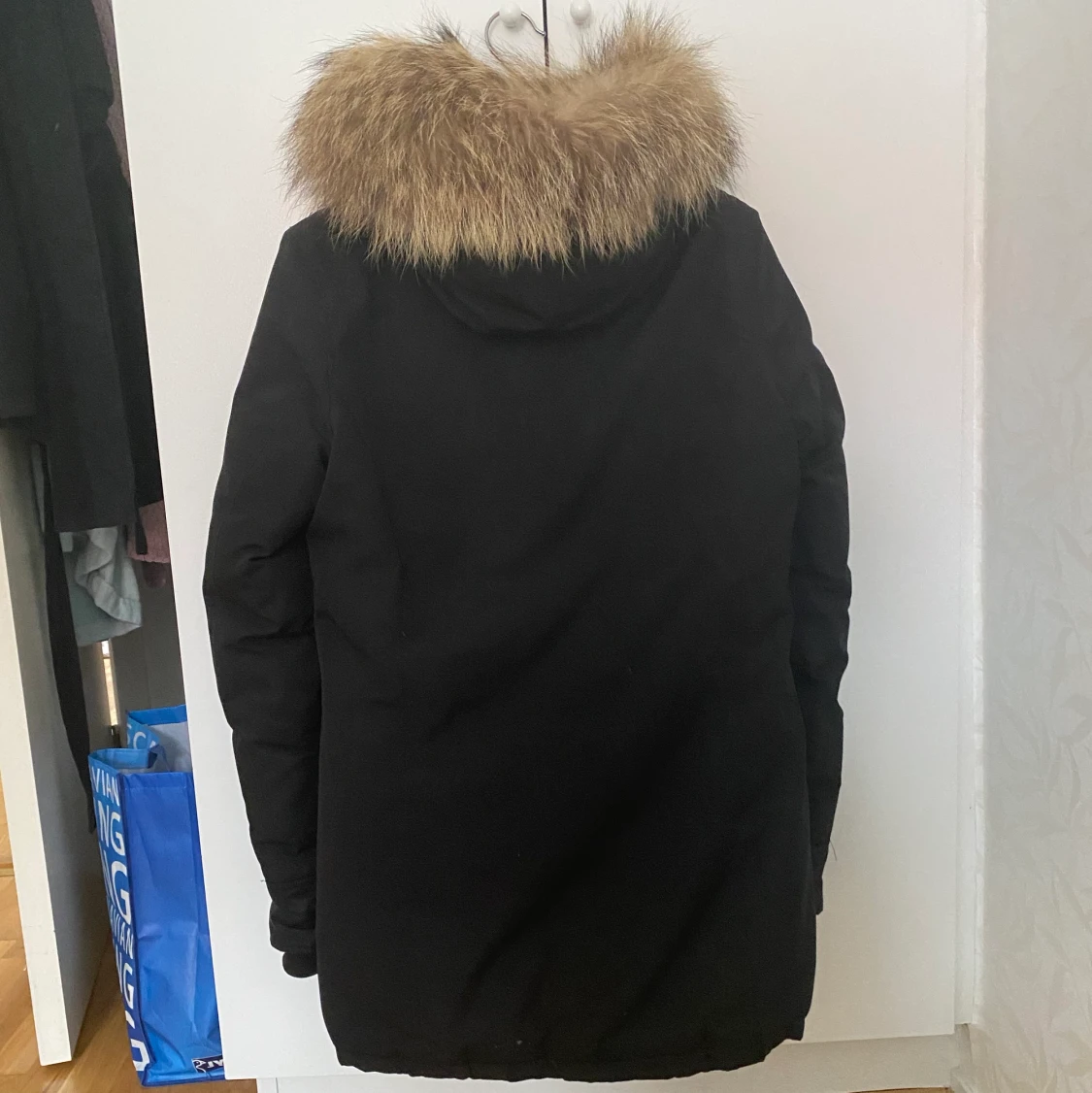 Svart Woolrich Jacka Str.M