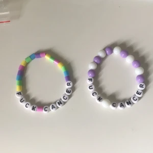 armband - Fuck cancer armband, swishar 1kr till barncancerfonden! frakt 11kr eller mötas i sthlm