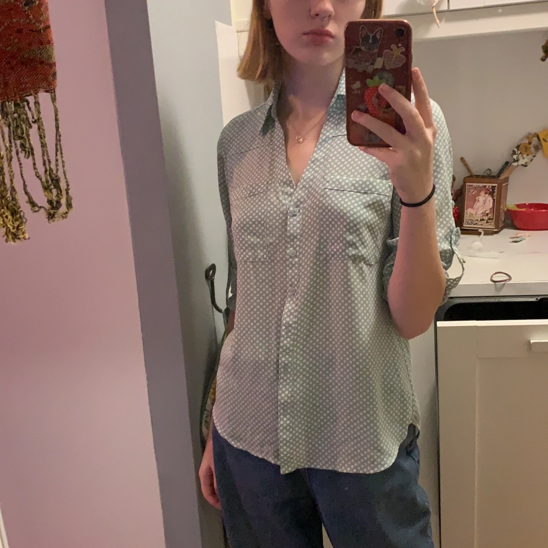 Prickig skjorta  - 91