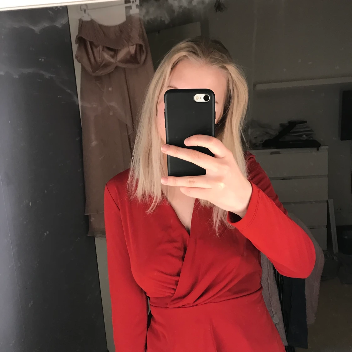 Röd blus 