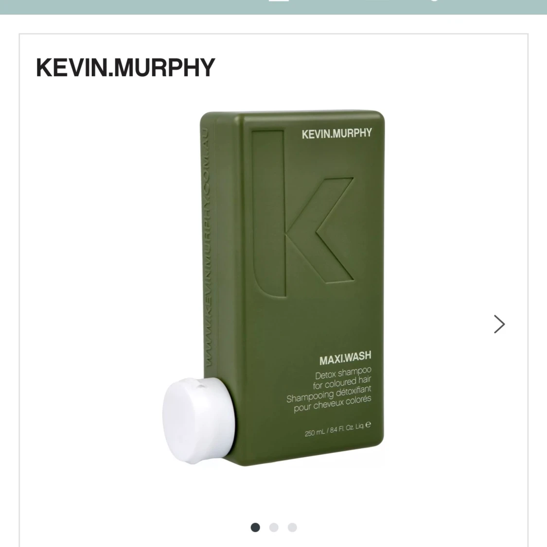Detox shampoo Kevin murphy