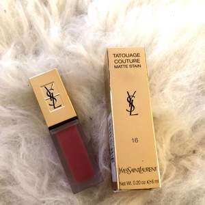 YSL's new liquid matte lip stain: Tatouage Couture. A revolutionary formula for ultra-matte, high impact color with a lightweight, naked-lip feel.