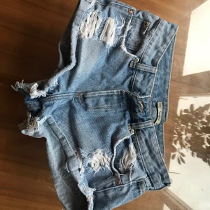  denim shorts  - Low waisted new shorts, very very short 