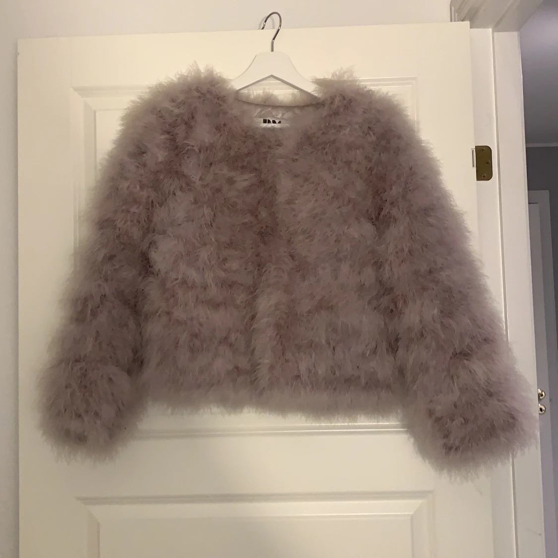 Pälsjacka (fake päls)  storlek Xs/S - 90