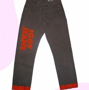 IGGYJEANS - Hand gjort tryck på gröna levis ♥️