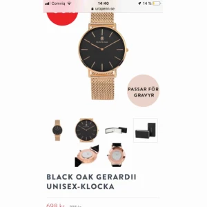  - Helt ny klocka. Oanvänd. Säljes för 399 kr 