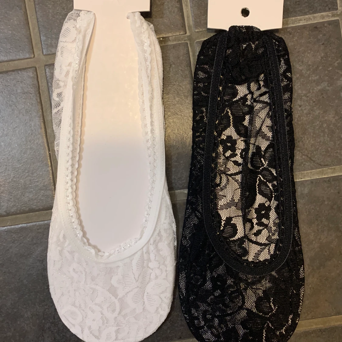 Spetsstrumpor - one Size  - 90